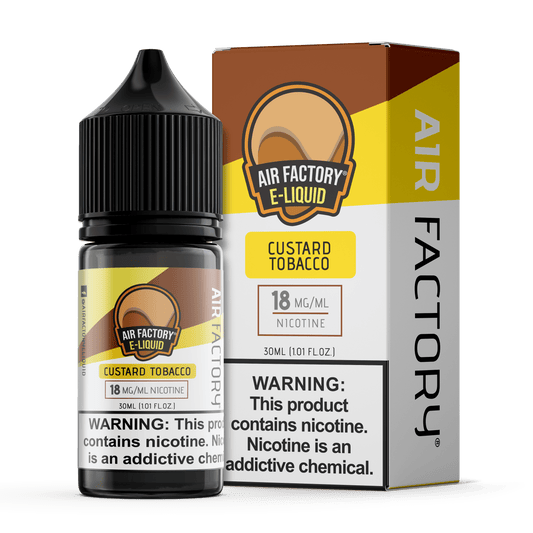 Air Factory Juice Air Factory Custard Tobacco 30ml Nic Salt Vape Juice