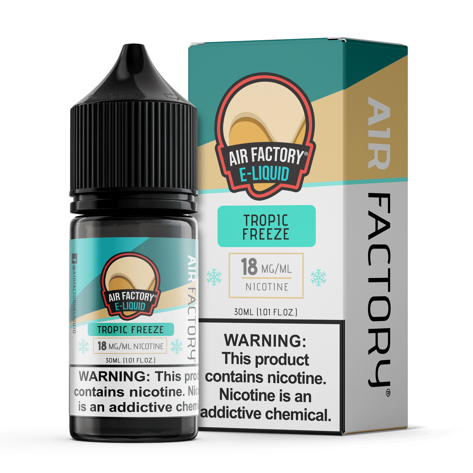 Air Factory Juice Air Factory Tropic Freeze 30ml Nic Salt Vape Juice