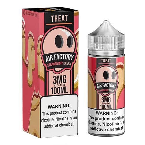 Air Factory Juice Treat Factory Strawberry Crush 100ml Vape Juice