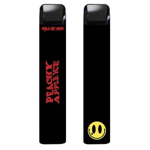 Bad Drip Disposable Vape Peachy Apple Iced Bad Drip Synthetic Nicotine Disposable Vape