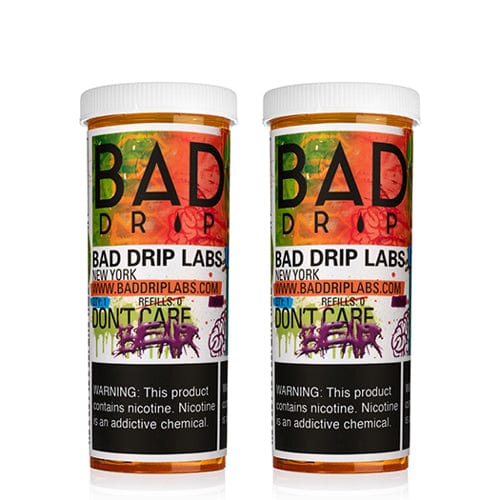 Bad Drip Juice Bad Drip Don't Care Bear 2x 60ml Vape Juice
