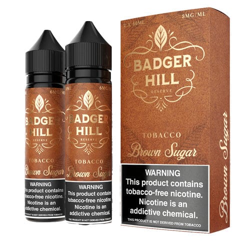 Badger Hill Reserve Juice Badger Hill Reserve Brown Sugar 120ml Vape Juice