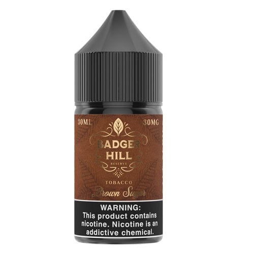 Badger Hill Reserve Juice Badger Hill Reserve Brown Sugar 30ml Nic Salt Vape Juice