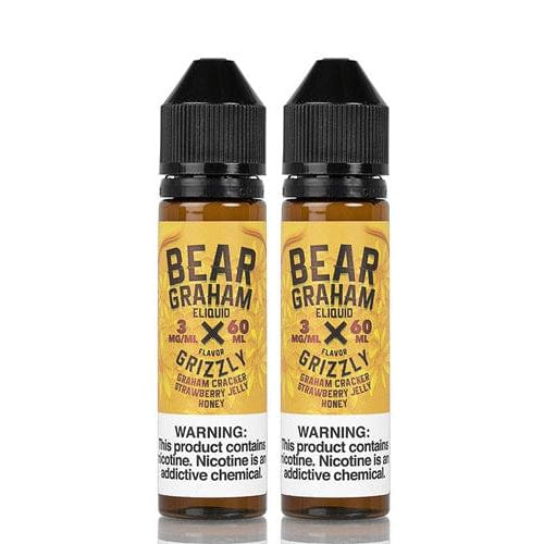 Bear Graham Juice Bear Graham Eliquid Grizzly 2x 60ml Vape Juice