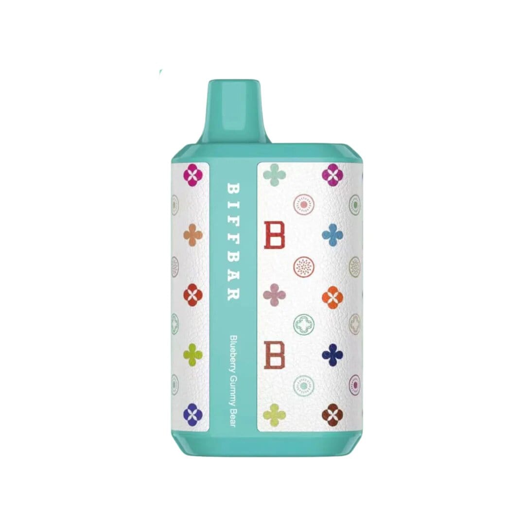 BiffBar Disposable Vape Blueberry Gummy Bear BiffBar Lux 5500 Disposable Vape (5%, 5500 Puffs)