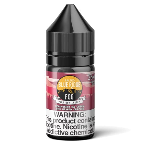 Blue Ridge Fog Juice Dairy Air 30ml Nic Salt Vape Juice - Blue Ridge Fog