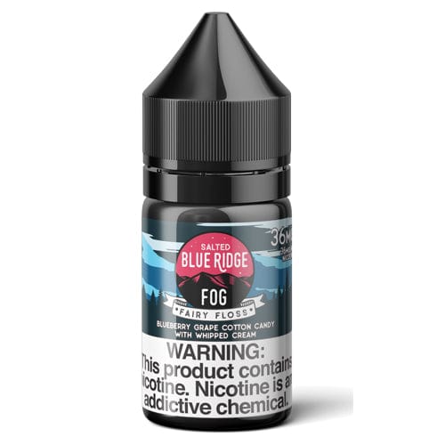 Blue Ridge Fog Juice Fairy Floss 30ml Nic Salt Vape Juice - Blue Ridge Fog