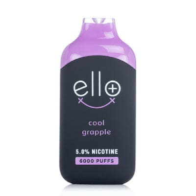 BLVK Unicorn Disposable Vape Cool Grapple BLVK Ello Plus 6000 Disposable Vape (5%, 6000 Puffs)
