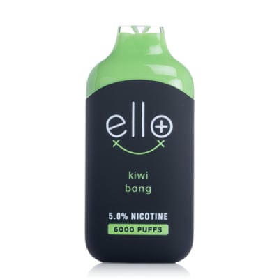 BLVK Unicorn Disposable Vape Kiwi Bang BLVK Ello Plus 6000 Disposable Vape (5%, 6000 Puffs)