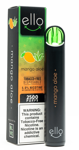 BLVK Unicorn Disposable Vape Mango Aloe BLVK ello TF Disposable
