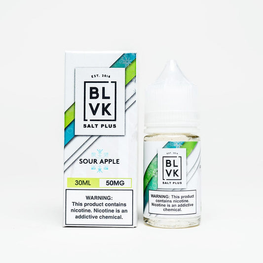 BLVK Unicorn Juice BLVK Salt Plus Sour Apple Ice 30ml Nic Salt Vape Juice