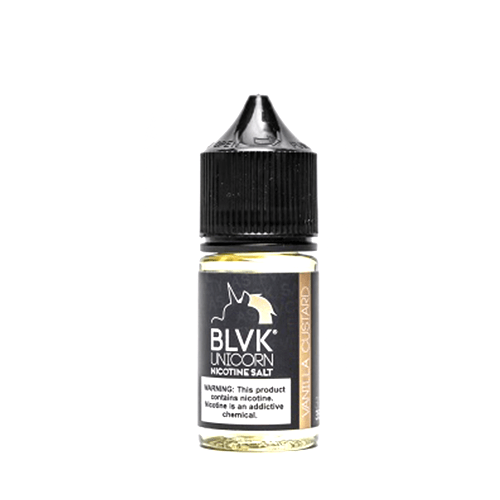 BLVK Unicorn Juice BLVK Unicorn Salts VNLA Custard 30ml Nic Salt Vape Juice