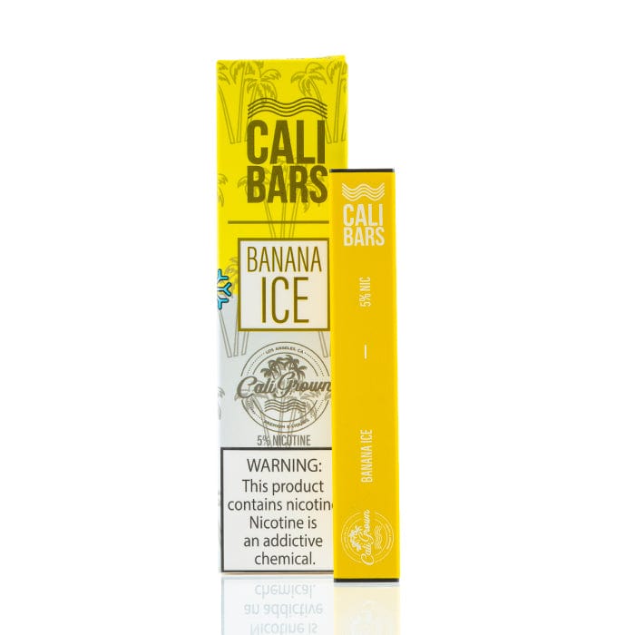 Cali Bar Disposable Vape Banana ICE 5% Cali Bar Disposable Vape