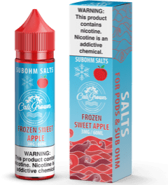 California Grown E-Liquids Juice Frozen Sweet Apple 60ml Vape Juice - California Grown Sub-Ohm Salts