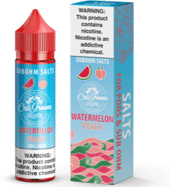 California Grown E-Liquids Juice Watermelon Peach 60ml Vape Juice - California Grown Sub-Ohm Salts