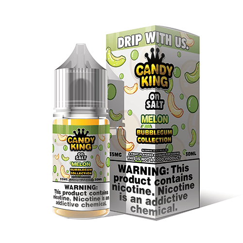Candy King Juice Candy King Bubblegum Salt Melon 30ml Nic Salt Vape Juice
