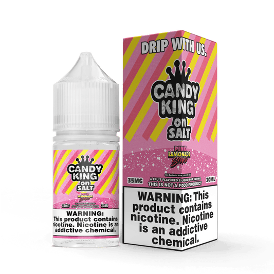 Candy King Juice Candy King Pink Lemonade Strips 30ml Nic Salt Vape Juice