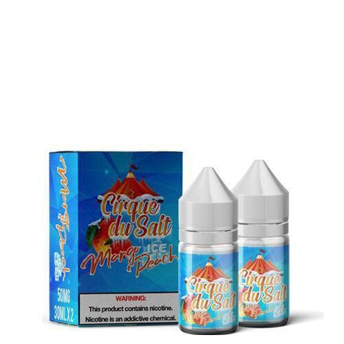 Cirque Du Salt Juice Cirque Du Salt Twin Pack Mango Peach ICE 2x 30ml Nic Salt Vape Juice