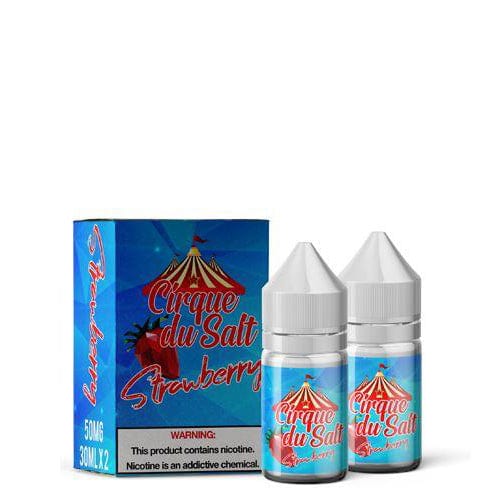 Cirque Du Salt Juice Cirque Du Salt Twin Pack Strawberry 2x 30ml Nic Salt Vape Juice