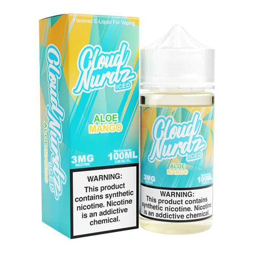 Cloud Nurdz Juice Cloud Nurdz Iced Aloe Mango 100ml Vape Juice