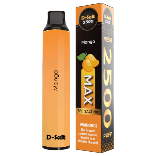 D-Salt Disposable Vape Mango D-Salt 2500 Puff Disposable Vape