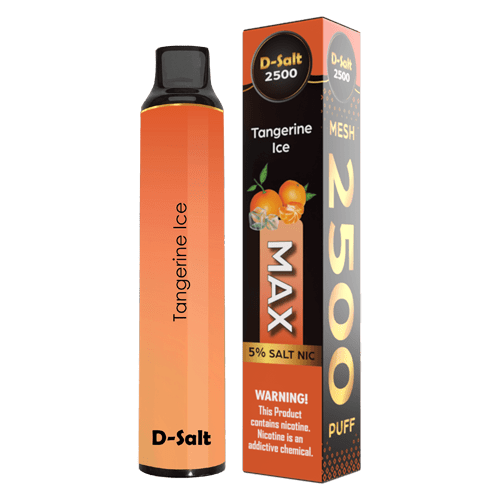 D-Salt Disposable Vape Tangerine Ice D-Salt 2500 Puff Disposable Vape