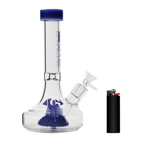 Diamond Glass Alternatives 9" Diamond Glass UFO Perc Glass Bong