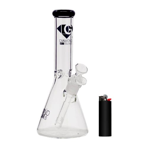 Diamond Glass Alternatives Diamond Glass 5" Mini Beaker Bong