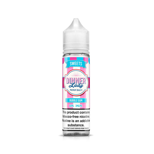 Dinner Lady Juice Bubblegum 60ml TF Vape Juice - Dinner Lady