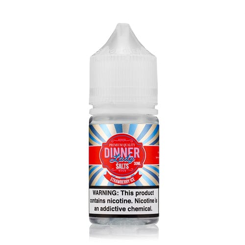 Dinner Lady Juice Dinner Lady Salts Strawberry ICE 30ml Nic Salt Vape Juice
