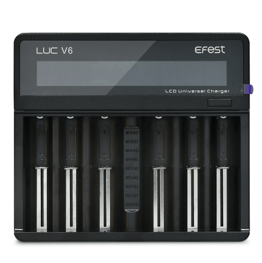 Efest Chargers Efest LUC V6 6 Bay Battery Charger