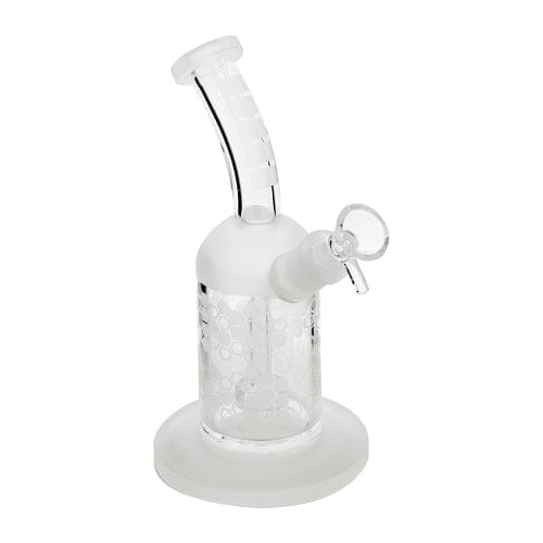 Eightvape 8" Sandblasted Bong w/ Mini Showerhead Perc