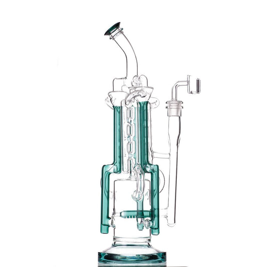 Eightvape Alternatives 14" Mega Scientific Inline to Recycler Bong