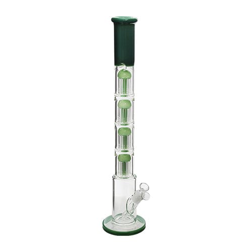 Eightvape Alternatives 21.5" Glass Straight Tube w/ Quad Tree Perc
