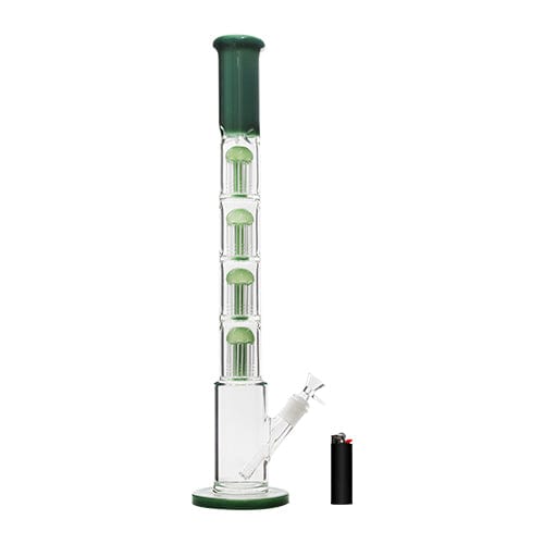 Eightvape Alternatives 21.5" Glass Straight Tube w/ Quad Tree Perc