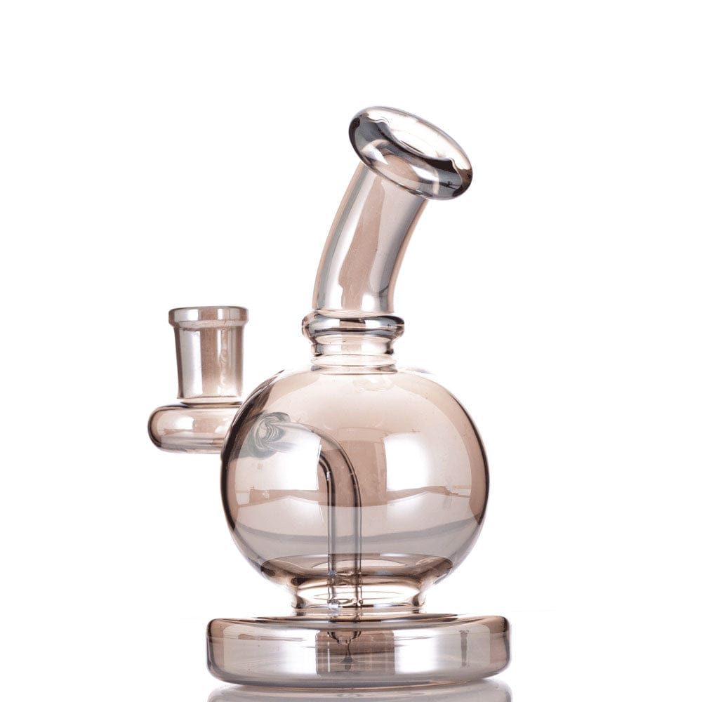 Eightvape Alternatives 5.5" Silver Ball Glass Dab Rig