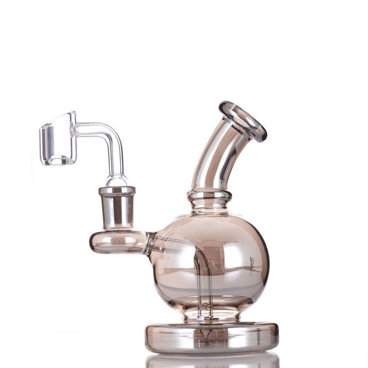 Eightvape Alternatives 5.5" Silver Ball Glass Dab Rig