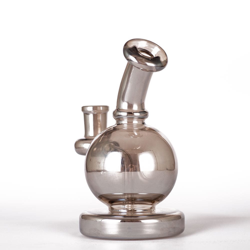 Eightvape Alternatives 5.5" Silver Ball Glass Dab Rig