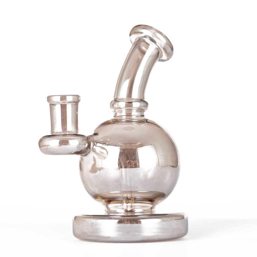 Eightvape Alternatives 5.5" Silver Ball Glass Dab Rig