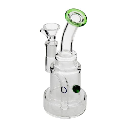 Eightvape Alternatives 6" Glass Bong w/ Green Accent Color