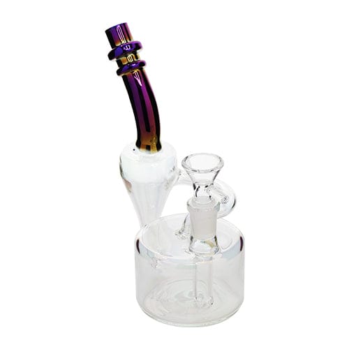 Eightvape Alternatives 7.5" Glass Recycler w/ Chromatic Accent Color