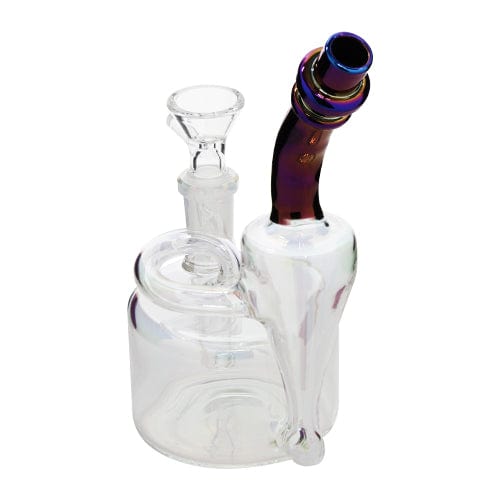 Eightvape Alternatives 7.5" Glass Recycler w/ Chromatic Accent Color