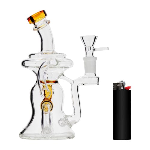 Eightvape Alternatives 7" Glass Recycler w/ Color Accents