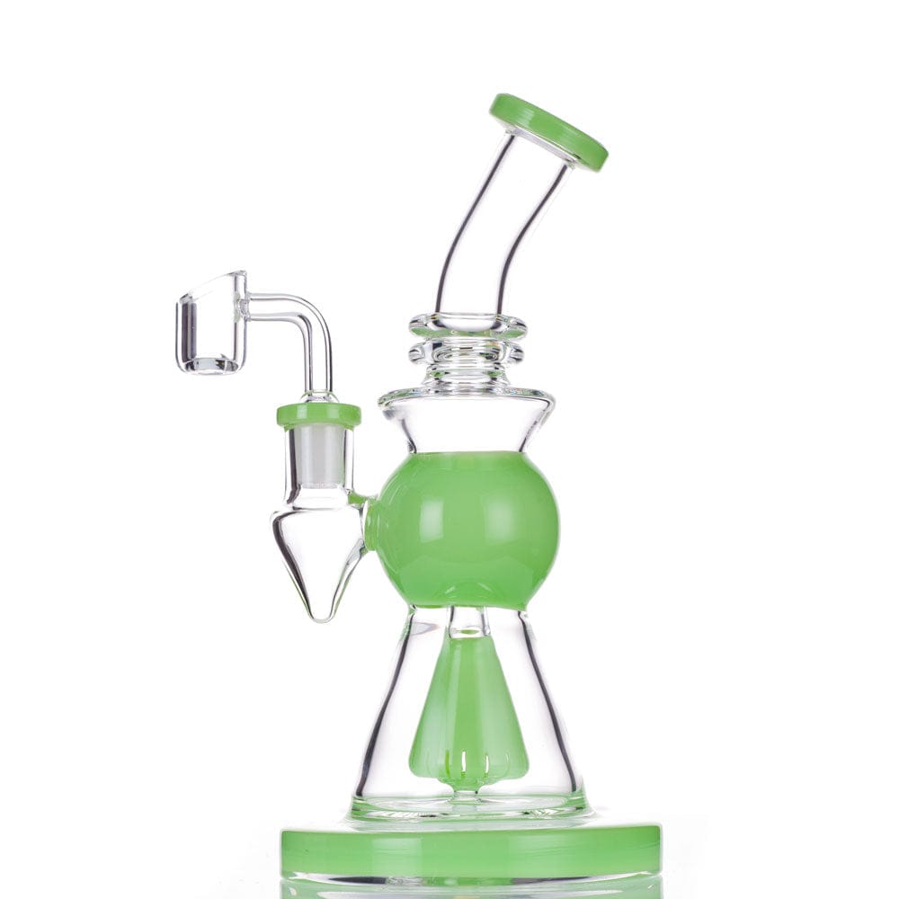 Eightvape Alternatives 8.5" Slitted Showerhead Dab Rig w/ Reclaim Catch