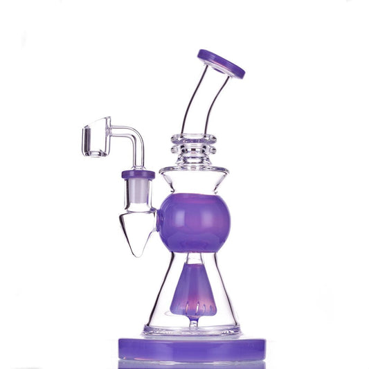 Eightvape Alternatives 8.5" Slitted Showerhead Dab Rig w/ Reclaim Catch