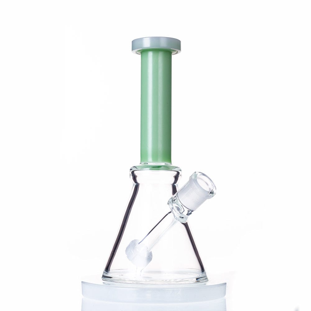 Eightvape Alternatives 8" Triangular Bong w/ Built-In Downstem