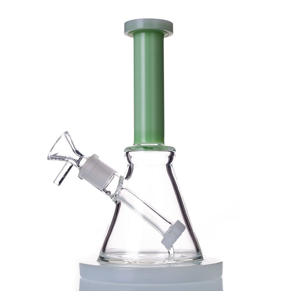 Eightvape Alternatives 8" Triangular Bong w/ Built-In Downstem