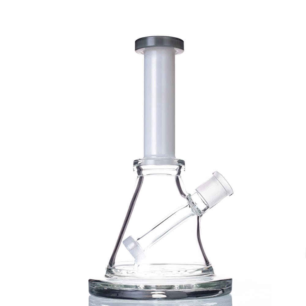 Eightvape Alternatives 8" Triangular Bong w/ Built-In Downstem