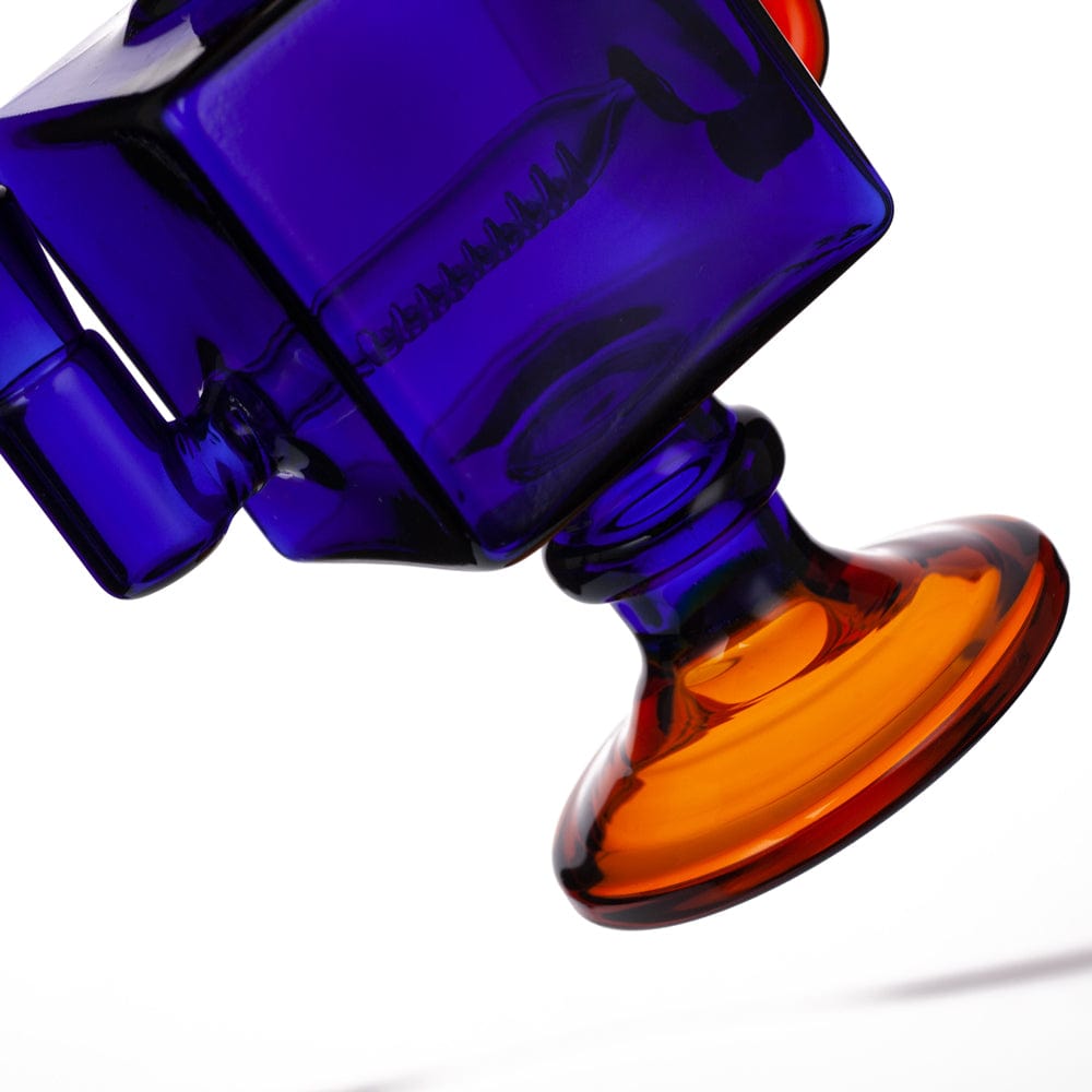 Eightvape Alternatives 9.5" Square Recycler Dab Rig (Full Color)