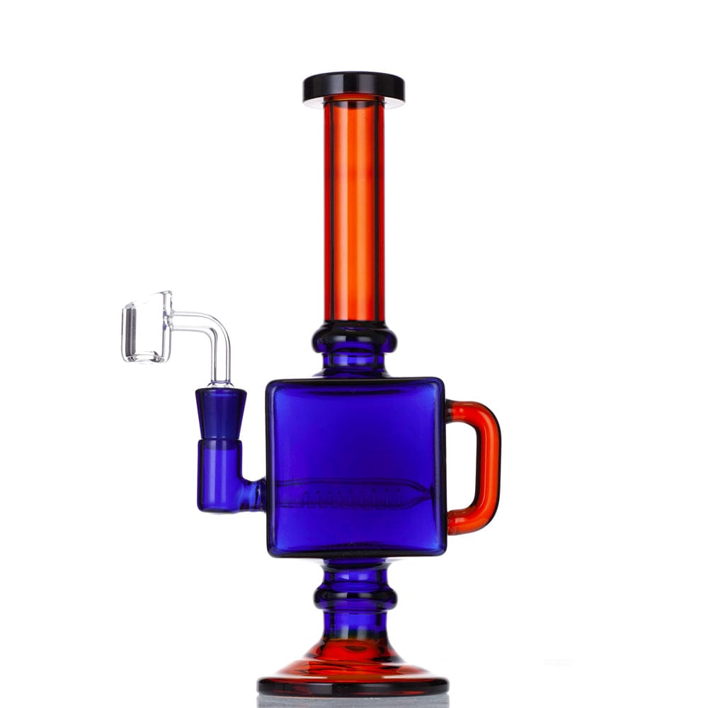 Eightvape Alternatives 9.5" Square Recycler Dab Rig (Full Color)